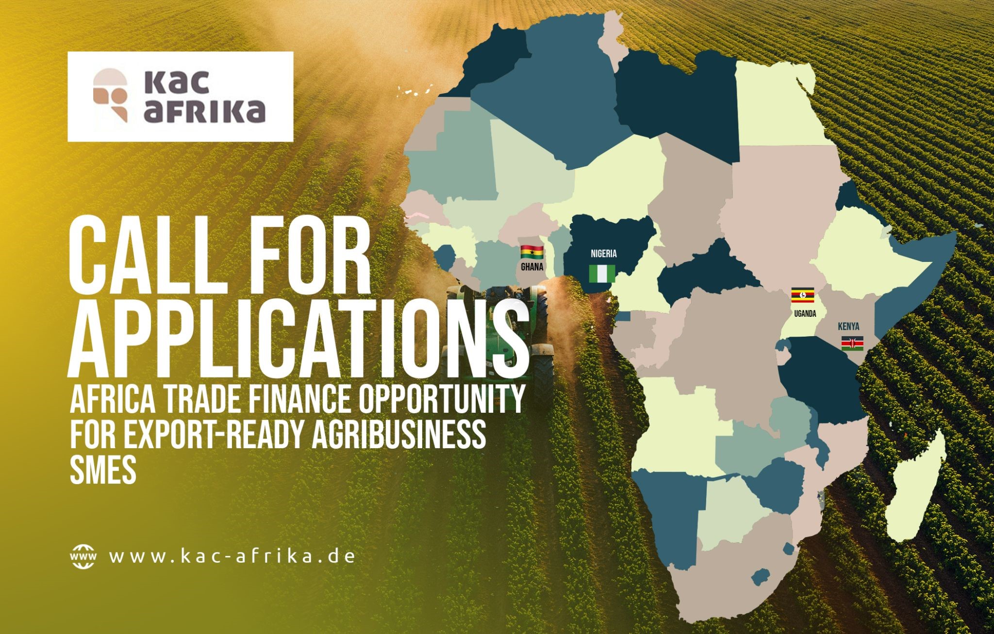 Logo 500 000 $ – 5 000 000 $ pour PME agroalimentaires prêtes à l’exportation